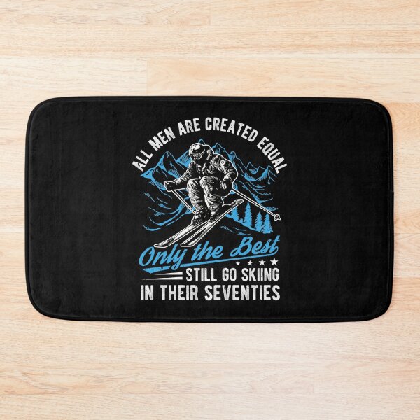 Item preview, All Men are Created Equal... 70th Birthday Skiing designed and sold by tigersLove.