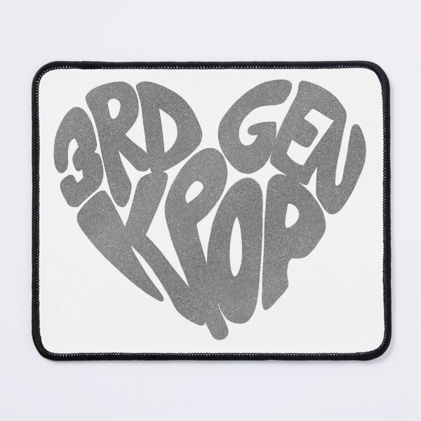 Item preview, 3rd Gen Kpop Heart Silver designed and sold by PNWBeePhotos.