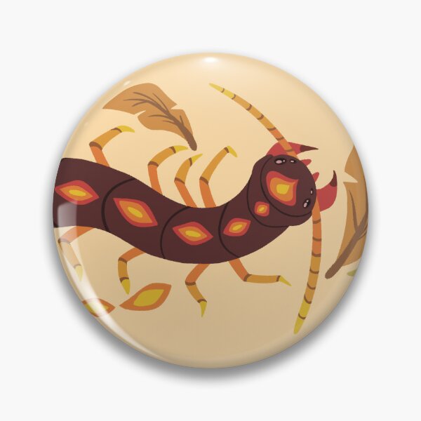 Item preview, Centipede with Autumn Leaves designed and sold by ChaosInAB0x.