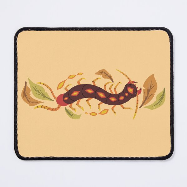 Item preview, Centipede with Autumn Leaves designed and sold by ChaosInAB0x.