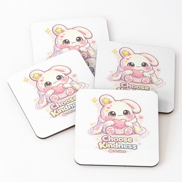 Item preview, Mello the Mochi Bunny - Choose Kindness designed and sold by GDIArt.