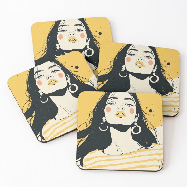 Item preview, Rosy Hues and Simple Lines designed and sold by Retro Type.