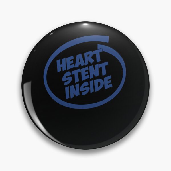 Item preview, Heart Stent Inside Funny Logo  designed and sold by xeryu.