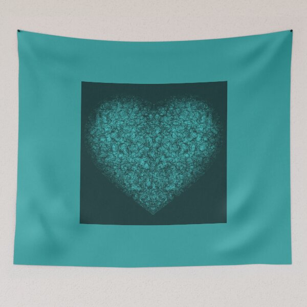 Item preview, Stone "Emerald Heart" on a dark background designed and sold by Cherevan.