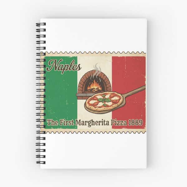 Item preview, Vintage Stamp Naples - The First Margherita Pizza 1889 designed and sold by ItaloVibes.