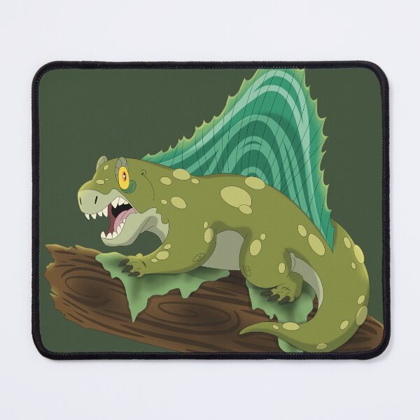 Item preview, Dimetrodon on a log designed and sold by ChaosInAB0x.