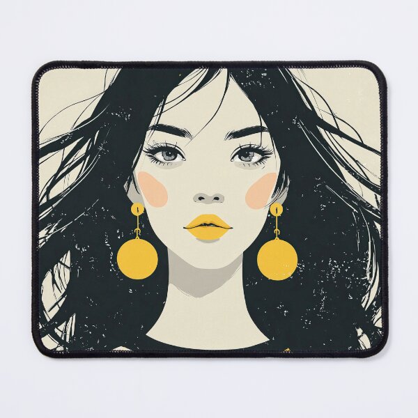 Item preview, The Earring and the Stripe designed and sold by Retro Type.
