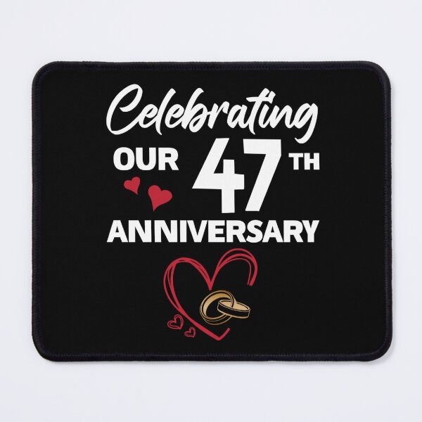 Item preview, Celebrating Our 47th Wedding Anniversary 47 Year of Marriage designed and sold by avashideout.
