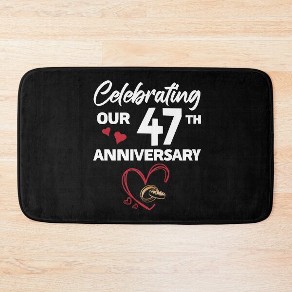 Item preview, Celebrating Our 47th Wedding Anniversary 47 Year of Marriage designed and sold by avashideout.