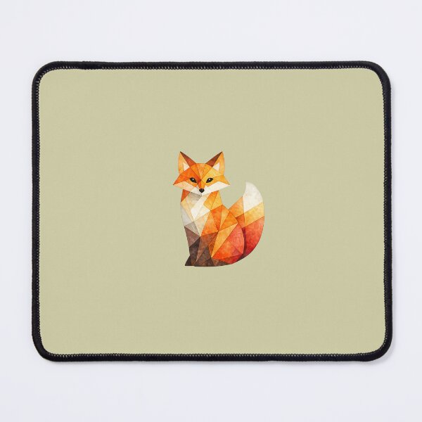 Item preview, Warm Autumn Fox Geometric Art designed and sold by Midnight Garden.