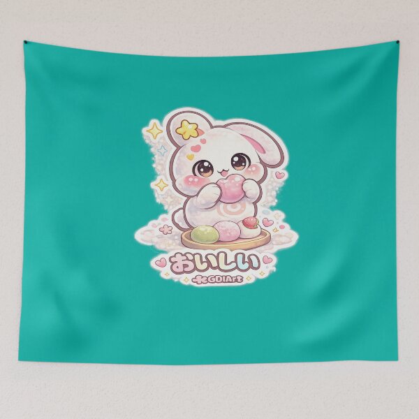 Item preview, Mello the Mochi Bunny - Delicious designed and sold by GDIArt.
