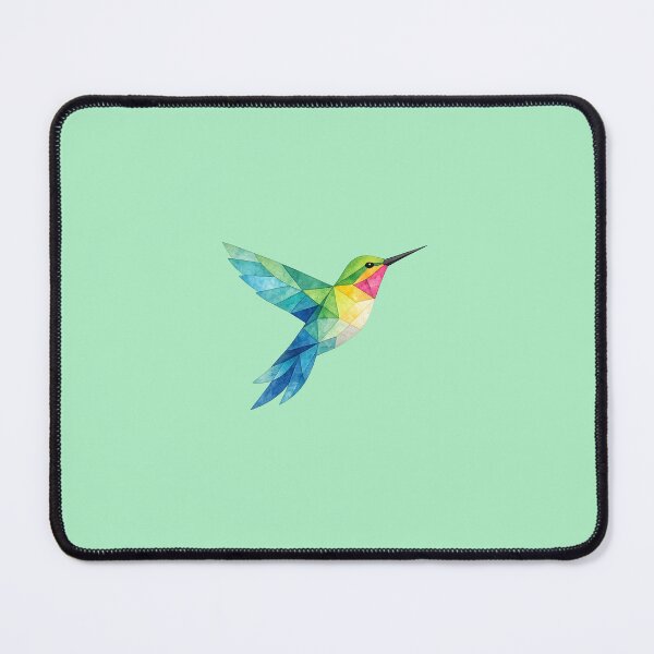 Item preview, Jewel Tone Hummingbird Painting designed and sold by Midnight Garden.