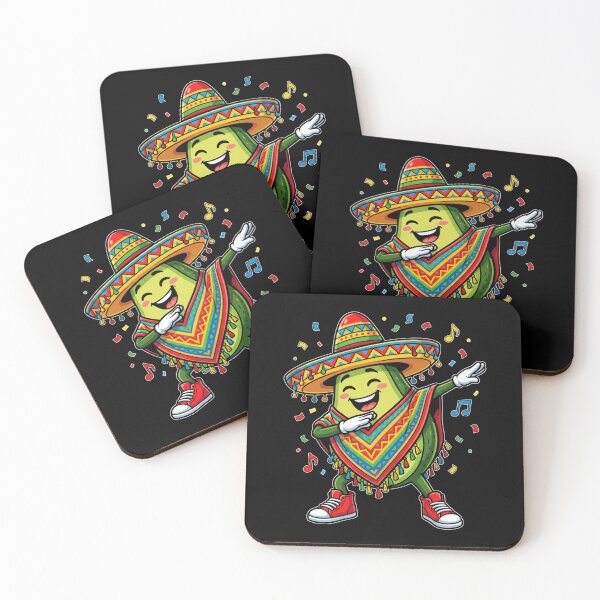 Item preview, Dancing Avocado Fiesta Mexican Party Boys Men Cinco De Mayo designed and sold by avashideout.