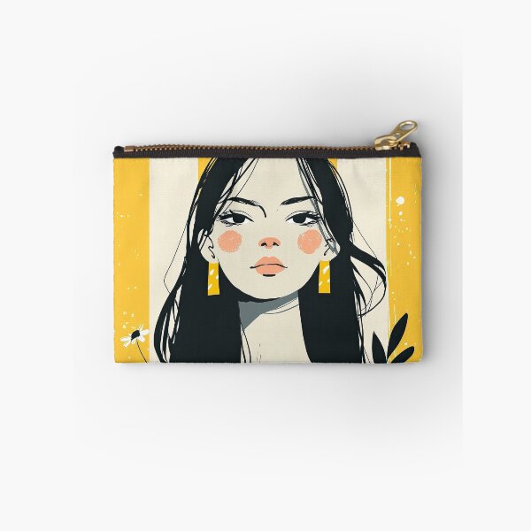 Item preview, Striped Serenity Portrait designed and sold by Retro Type.