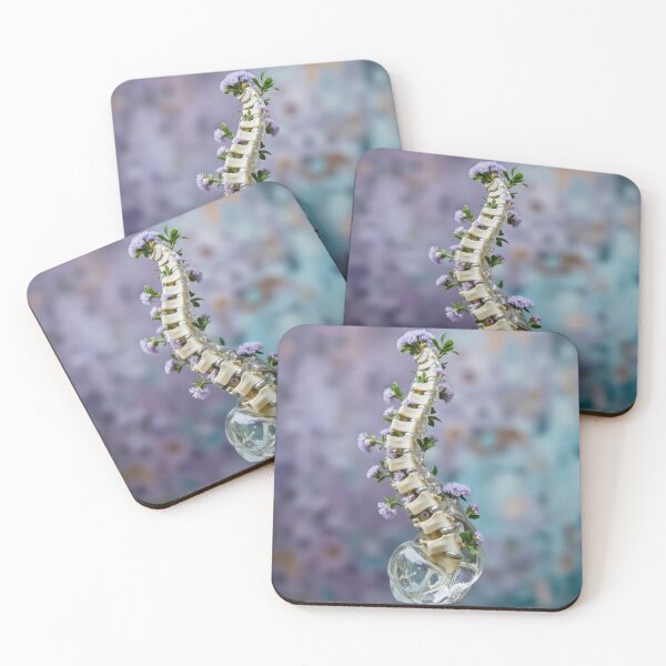 Item preview, Floral Anatomical Spine: Nature’s Support designed and sold by Wonderful World of Whimsy.