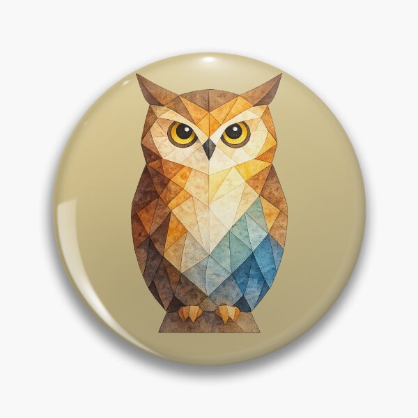 Item preview, Minimal Owl Woodland Artwork designed and sold by Midnight Garden.
