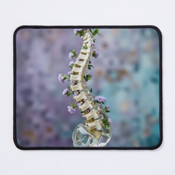 Item preview, Floral Anatomical Spine: Nature’s Support designed and sold by Wonderful World of Whimsy.