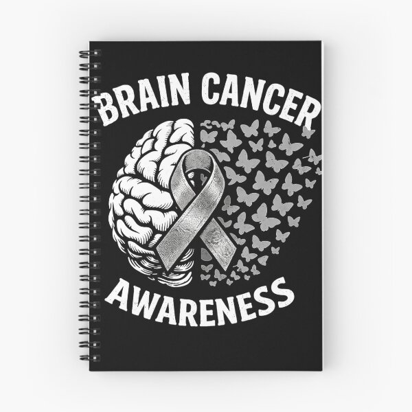 Item preview, Brain Cancer Awareness Butterfly Brain Tumor Gray Ribbon Support designed and sold by clothesy7.