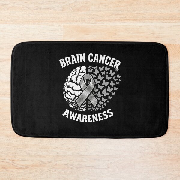 Item preview, Brain Cancer Awareness Butterfly Brain Tumor Gray Ribbon Support designed and sold by clothesy7.