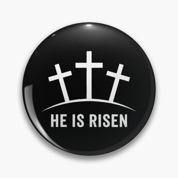 Item preview, Easter He is Risen Christian Cross designed and sold by OlakunleOloroz.