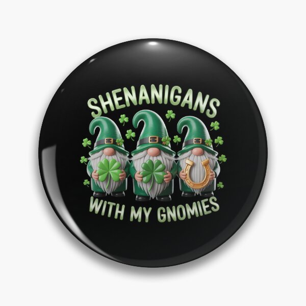 Item preview, Gnomes Shamrock St Patrick's Day Shenanigans Gnomies designed and sold by avashideout.