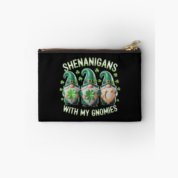 Item preview, Gnomes Shamrock St Patrick's Day Shenanigans Gnomies designed and sold by avashideout.