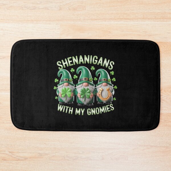 Item preview, Gnomes Shamrock St Patrick's Day Shenanigans Gnomies designed and sold by avashideout.