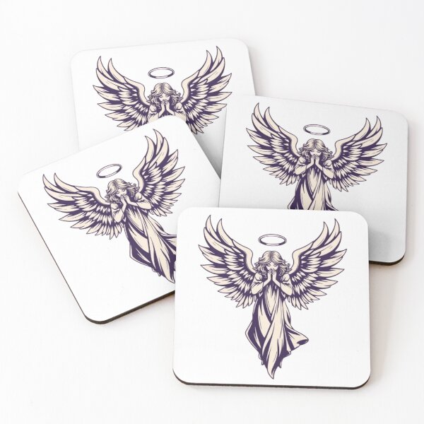 Item preview, Serene Praying Angel designed and sold by ScarredGoddess.