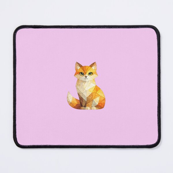 Item preview, Geometric Watercolor Cat designed and sold by Midnight Garden.