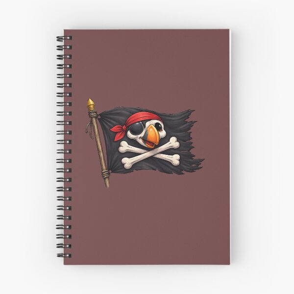 Item preview, Puffin and Cross bones designed and sold by Coquet-Sailing.