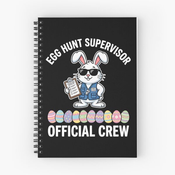Item preview, Egg Hunt Supervisor Easter Funny Bunny designed and sold by OlakunleOloroz.