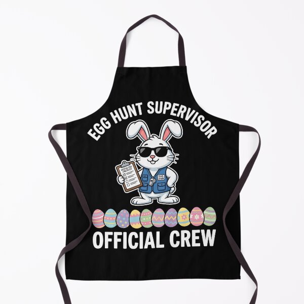 Item preview, Egg Hunt Supervisor Easter Funny Bunny designed and sold by OlakunleOloroz.