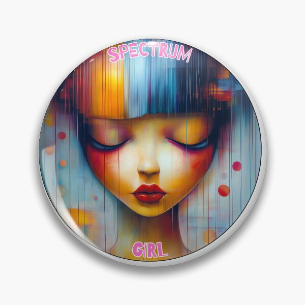 Item preview, Spectrum Girl. Autism. Neurodivergence. designed and sold by Shoot-The-Moon.