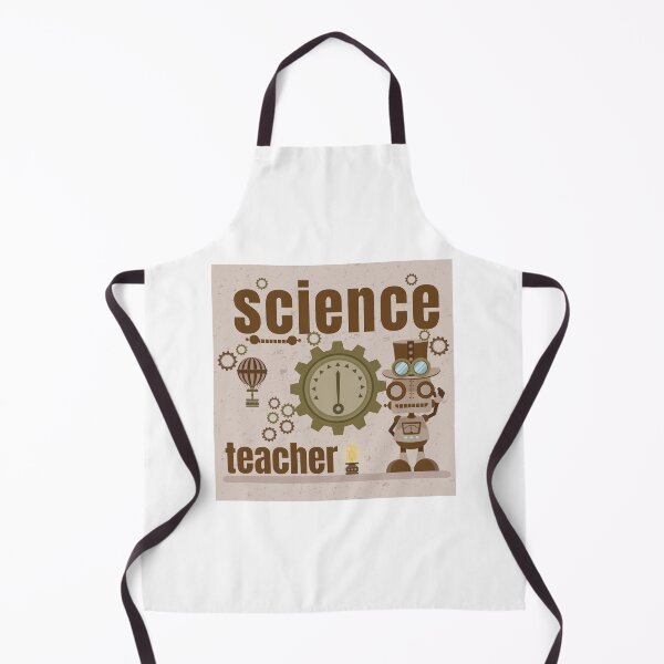 Item preview, Science Teacher Steampunk Engineering Gear Robot Art designed and sold by PixelWaveBD.
