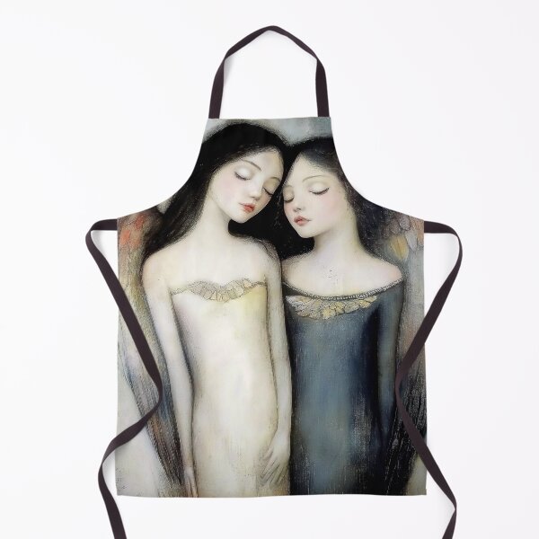 Item preview, Angel Sisters. Emotive, grief. designed and sold by Shoot-The-Moon.