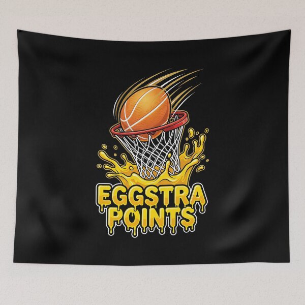 Item preview, Eggstra Points Easter Basketball Funny designed and sold by OlakunleOloroz.