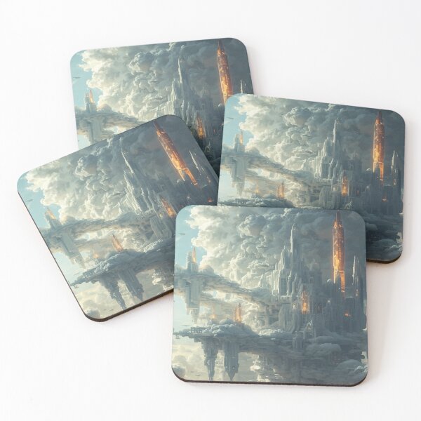 Item preview, The City Made of Clouds designed and sold by AbstractAnom.