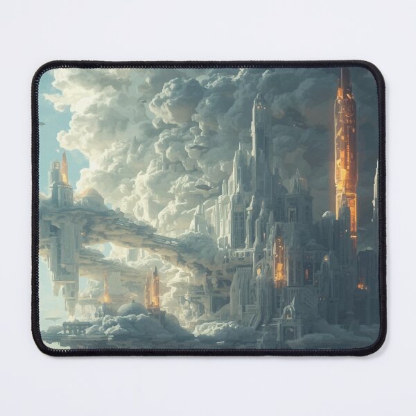 Item preview, The City Made of Clouds designed and sold by AbstractAnom.