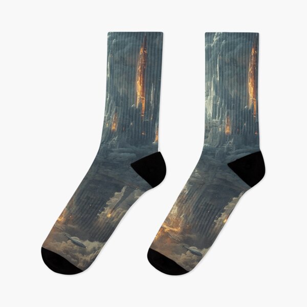 Item preview, The City Made of Clouds designed and sold by AbstractAnom.