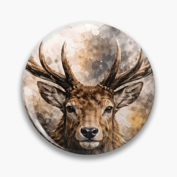 Item preview, Abstract Deer Art Majestic Animal Portrait designed and sold by giachem99.