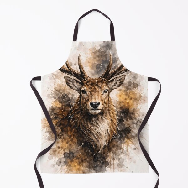 Item preview, Abstract Deer Art Majestic Animal Portrait designed and sold by giachem99.
