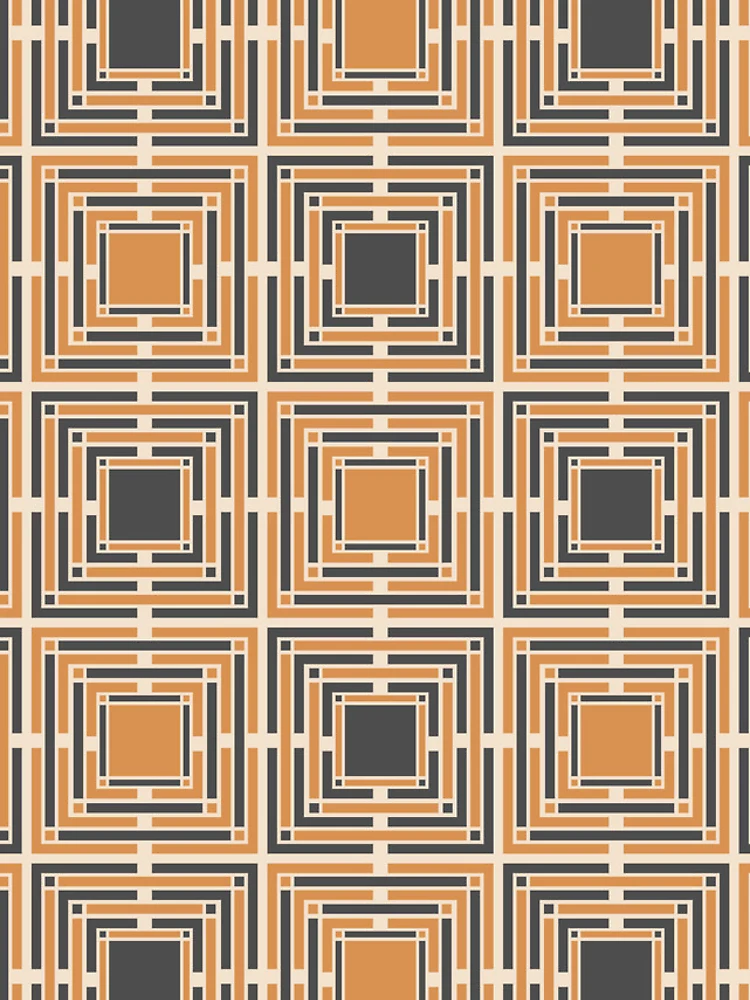 Thumbnail 4 of 4, iPhone Case, Interlocking Dichotomy - Geometric pattern designed and sold by PatternDesign01.