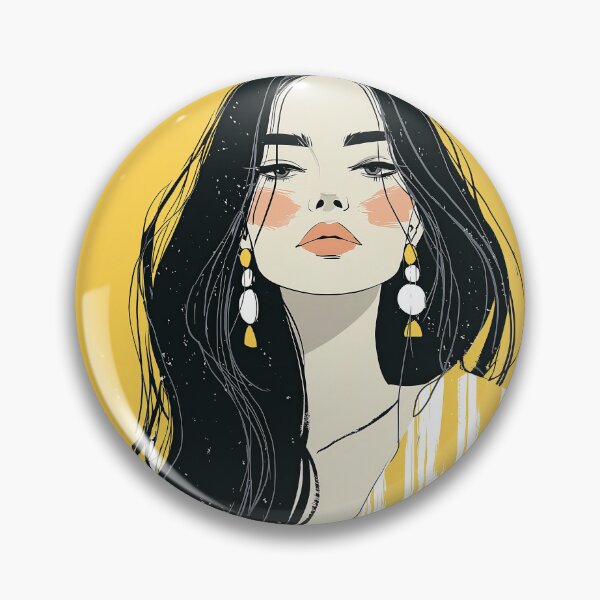 Item preview, Minimalist Beauty in Yellow designed and sold by Retro Type.