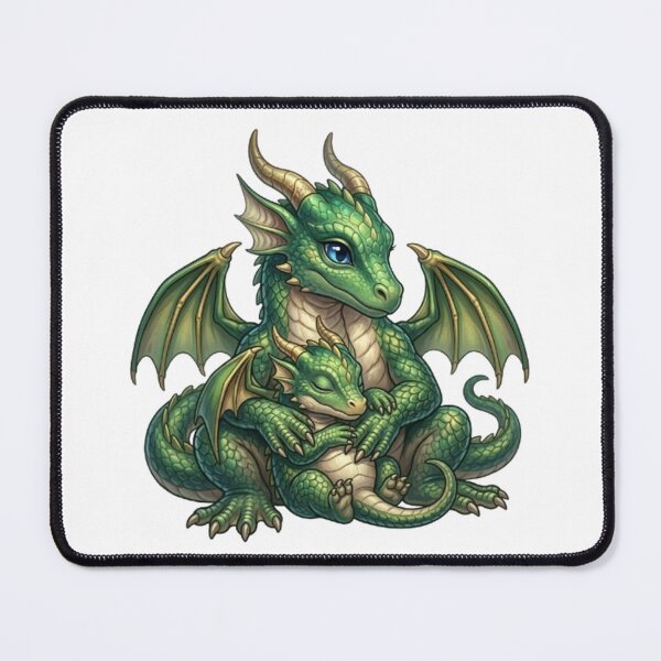 Item preview, Legendary Tenderness: Mother Dragon and her Baby. designed and sold by CHRIST5000.