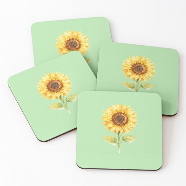 Item preview, Bright Sunflower Watercolor Art designed and sold by Midnight Garden.