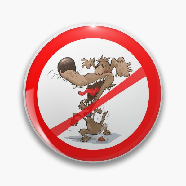 Item preview, No pooping puppies sign designed and sold by Bobb's cartoons.
