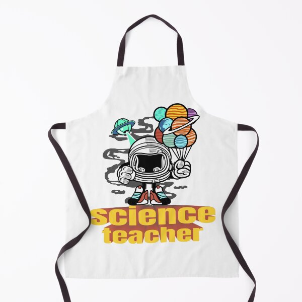 Item preview, Science Teacher Astronaut Holding Planet Balloons Space Art designed and sold by PixelWaveBD.