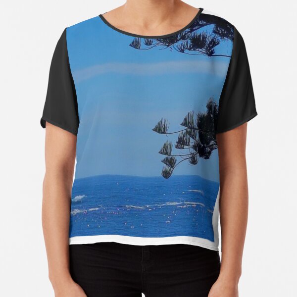 Kiama Beachfront Silhouette Chiffon Top