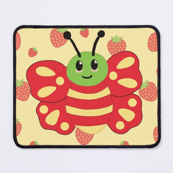 Item preview, Butter Bee Red Strawberry designed and sold by DaniCosmicArt.
