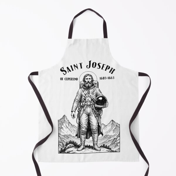 Item preview, Astronaut Patron Saint Joseph Of Cupertino Space designed and sold by GrandeDuc.